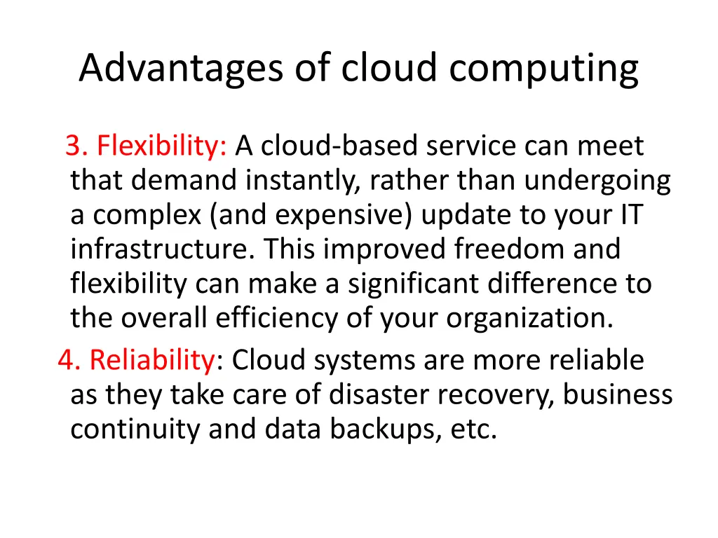 advantages of cloud computing 1