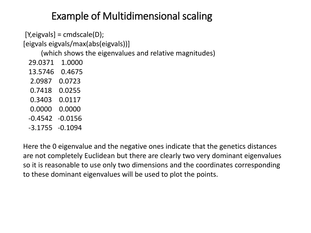 example of multidimensional scaling example 3