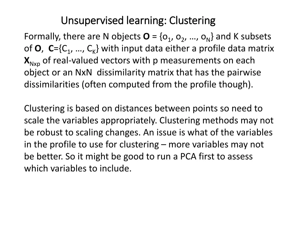 unsupervised learning clustering unsupervised 2