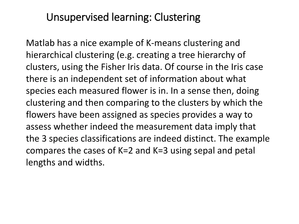 unsupervised learning clustering unsupervised 6