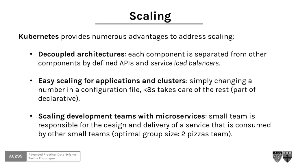 scaling