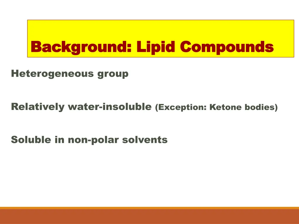 background lipid compounds background lipid