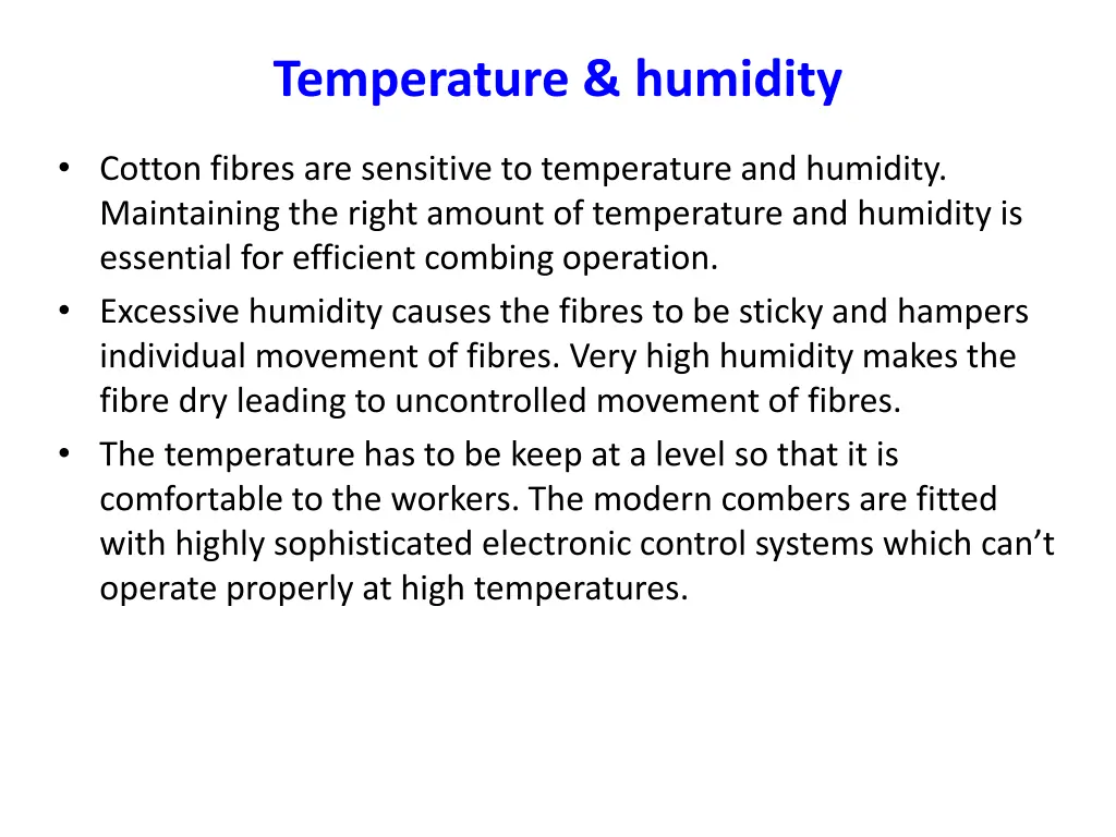 temperature humidity