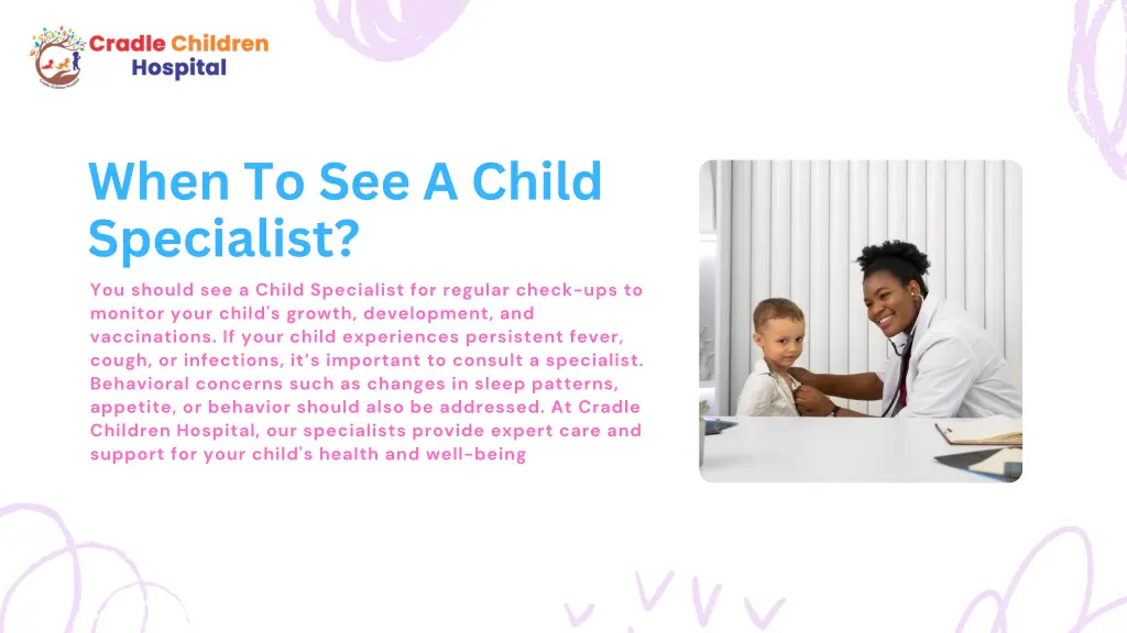 when to see a child when to see a child