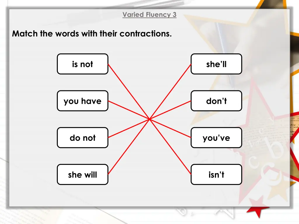 varied fluency 3 1