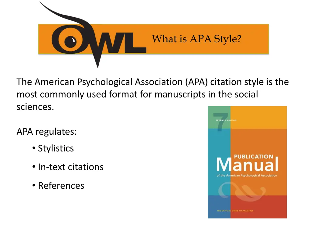 what is apa style