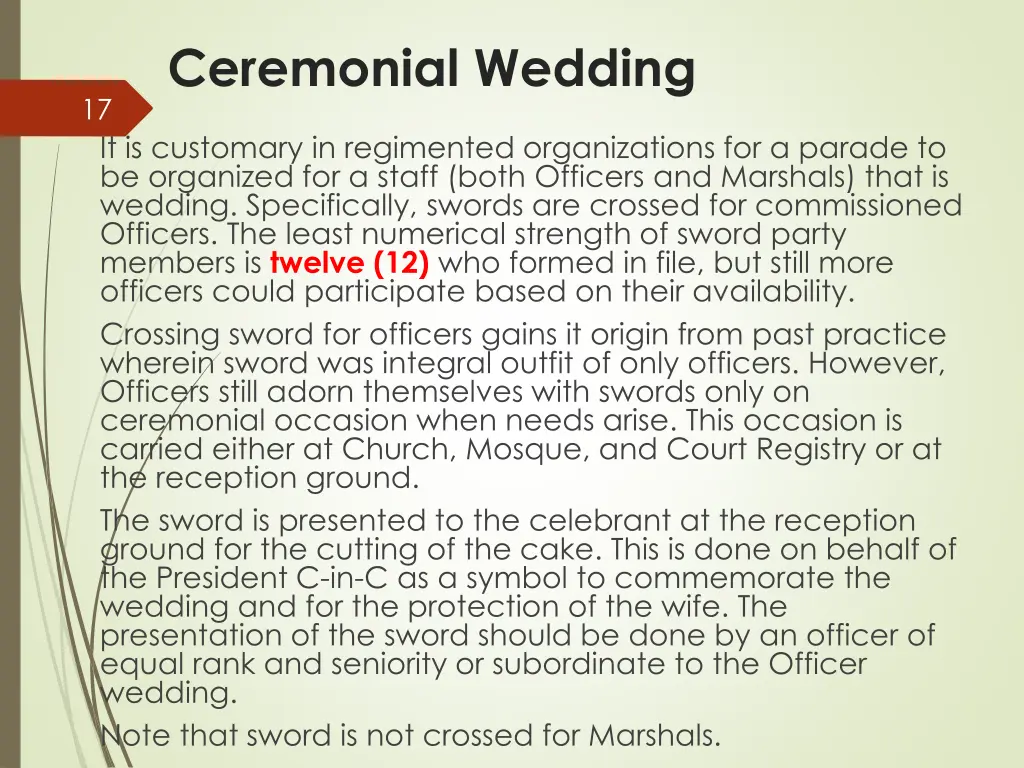 ceremonial wedding