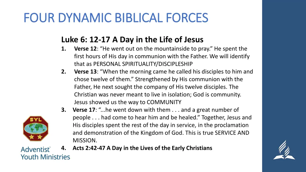 four dynamic biblical forces four dynamic