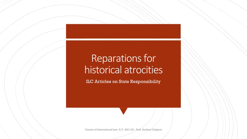 reparationsfor historicalatrocities