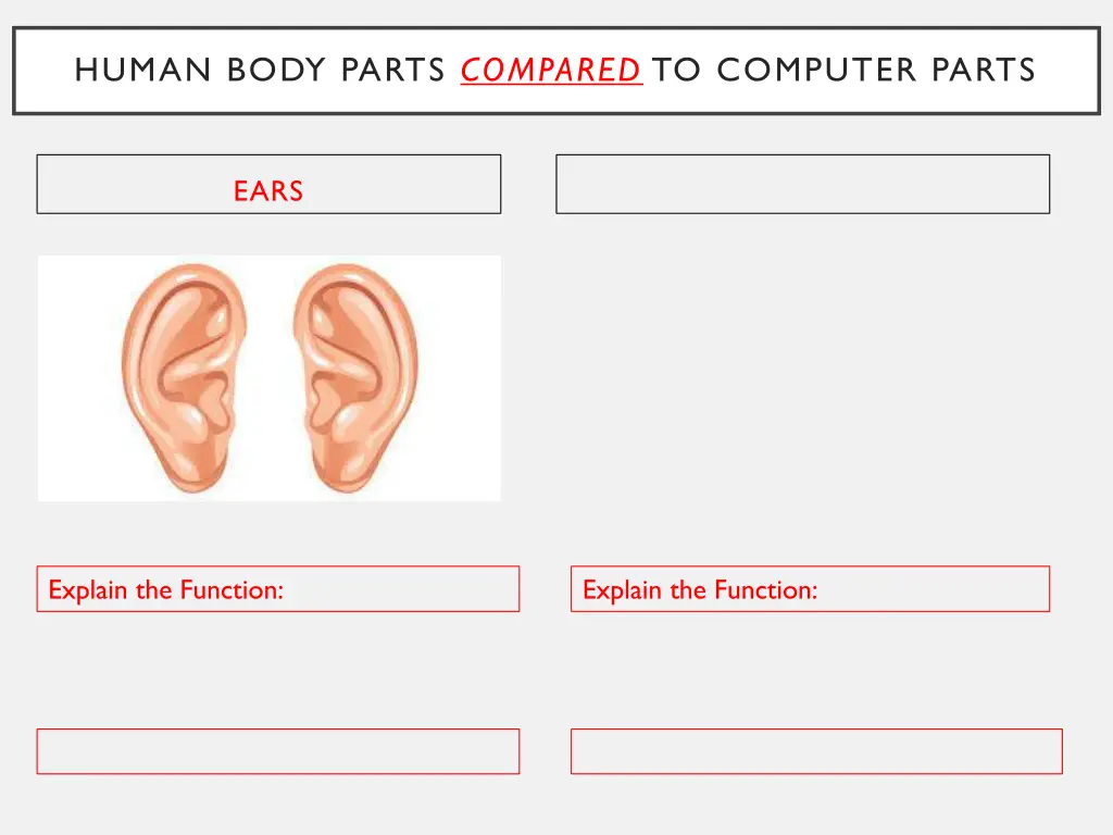 human body parts compared to computer parts 8