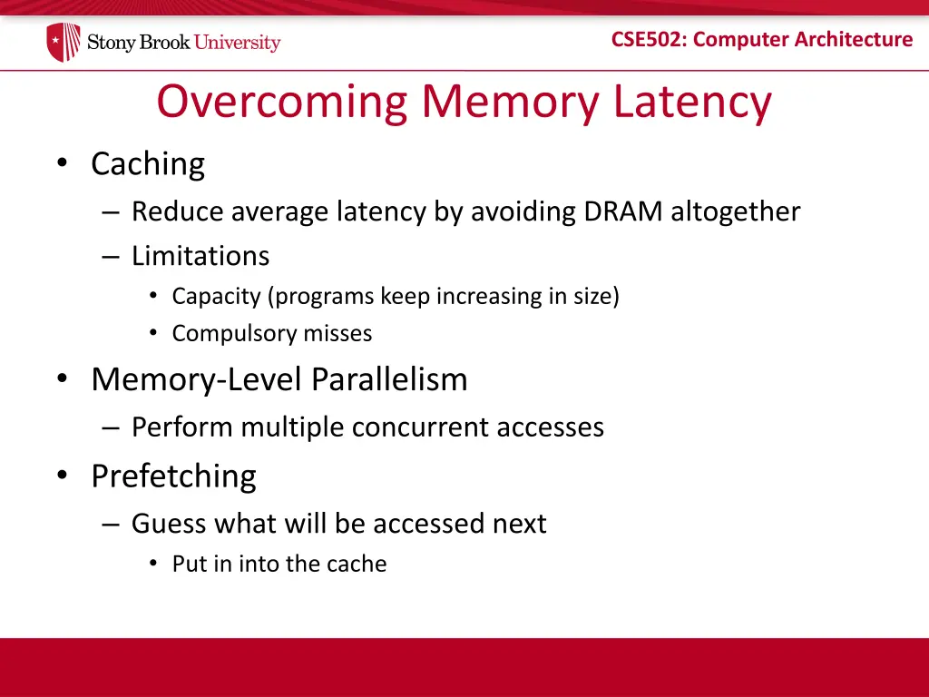 cse502 computer architecture 37