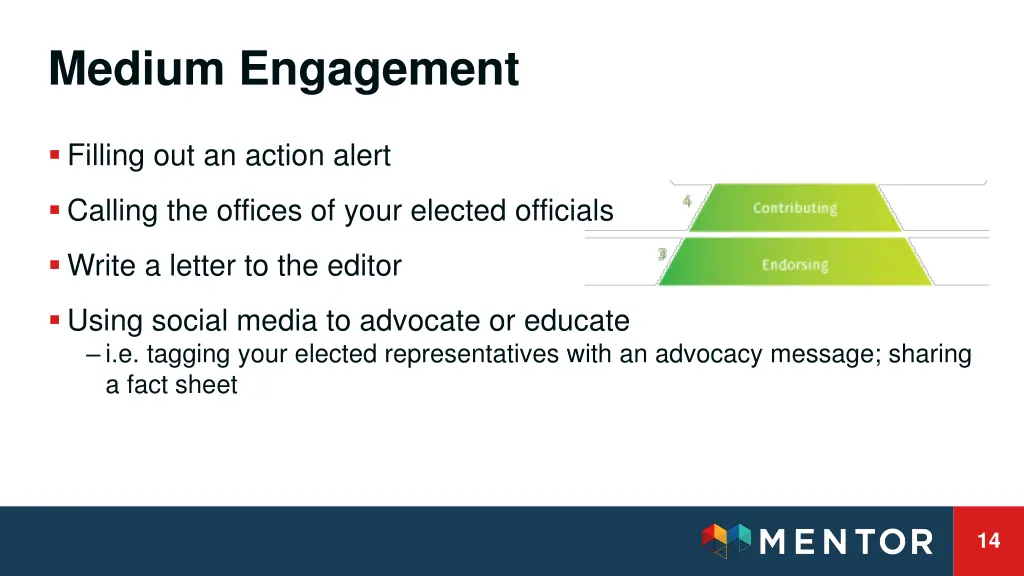 medium engagement