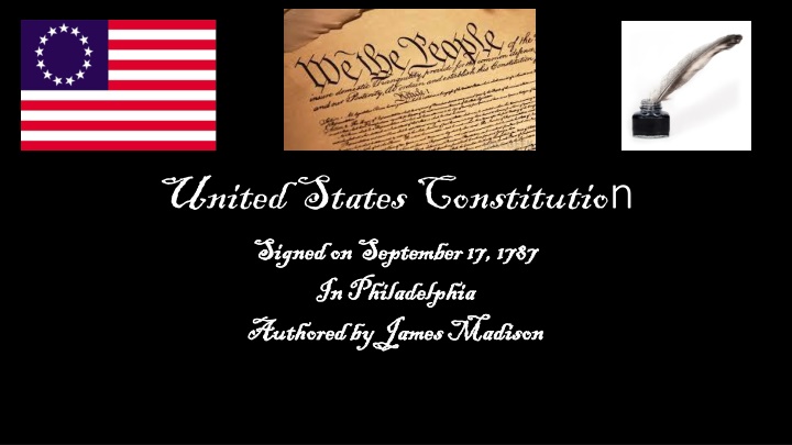 united states constitutio n signed on september