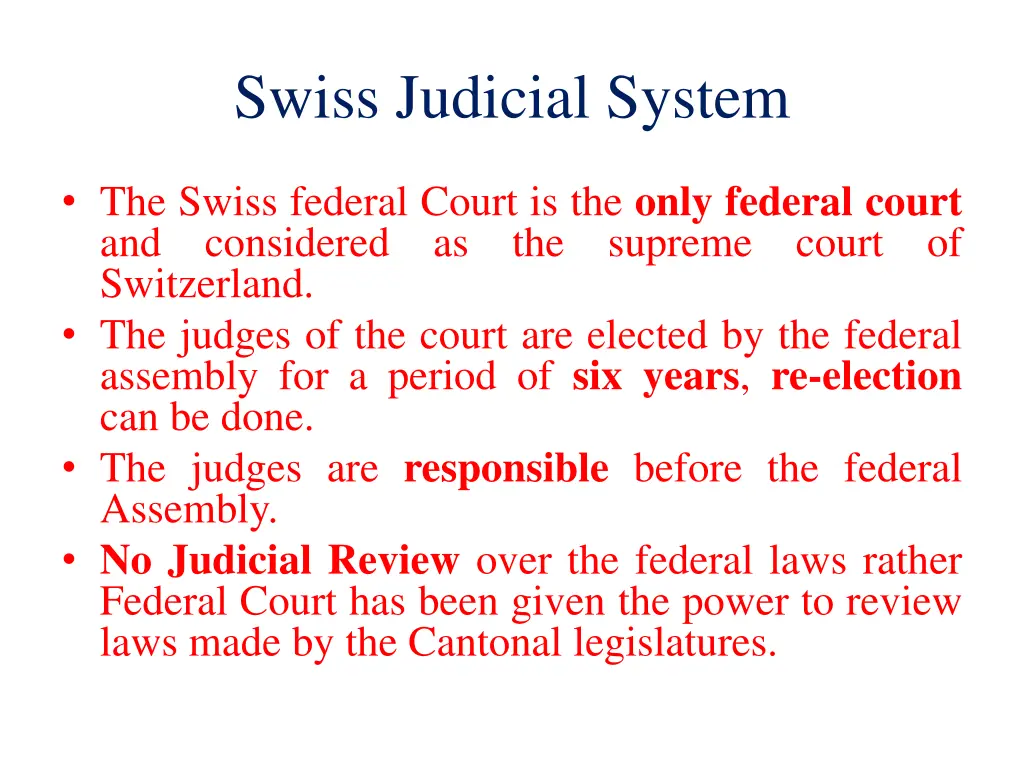 swiss judicial system