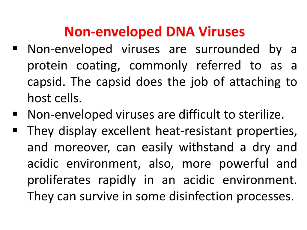 non enveloped dna viruses non enveloped viruses