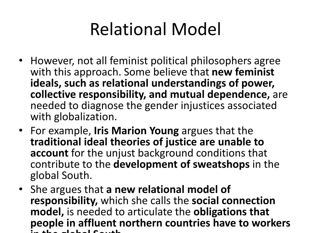 relational model