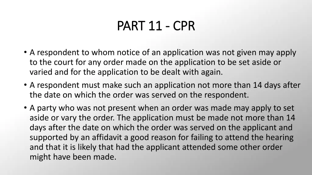 part 11 part 11 cpr 3