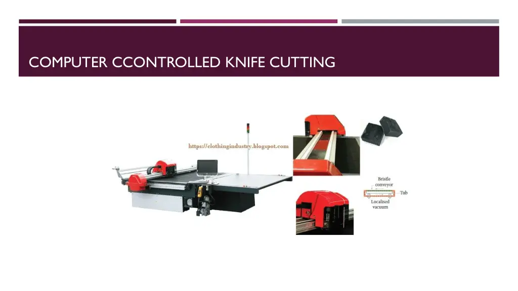 computer ccontrolled knife cutting