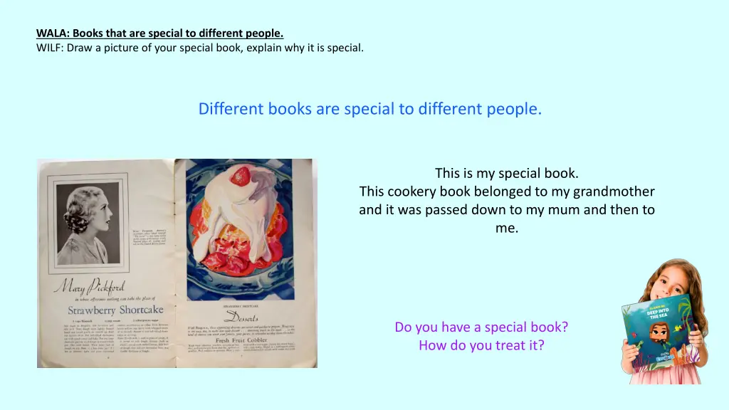 wala books that are special to different people 3