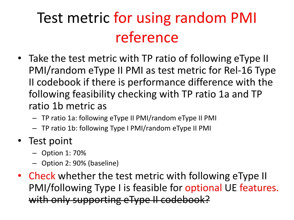 test metric for using random pmi reference take