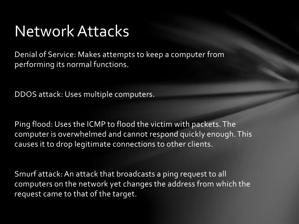 network attacks