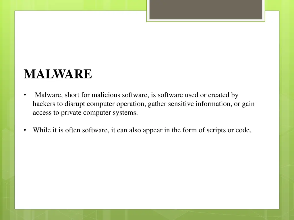 malware