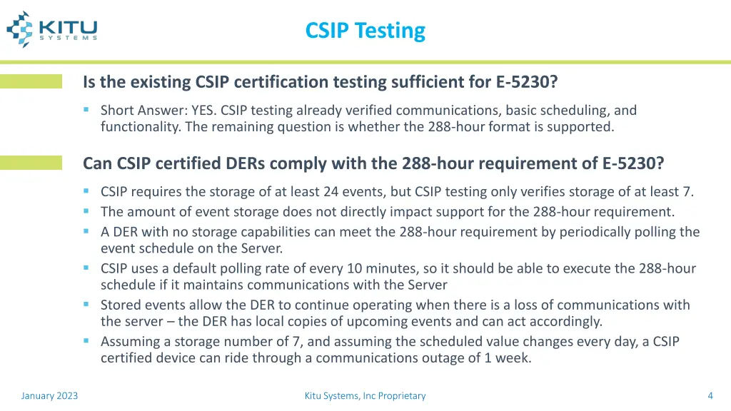 csip testing