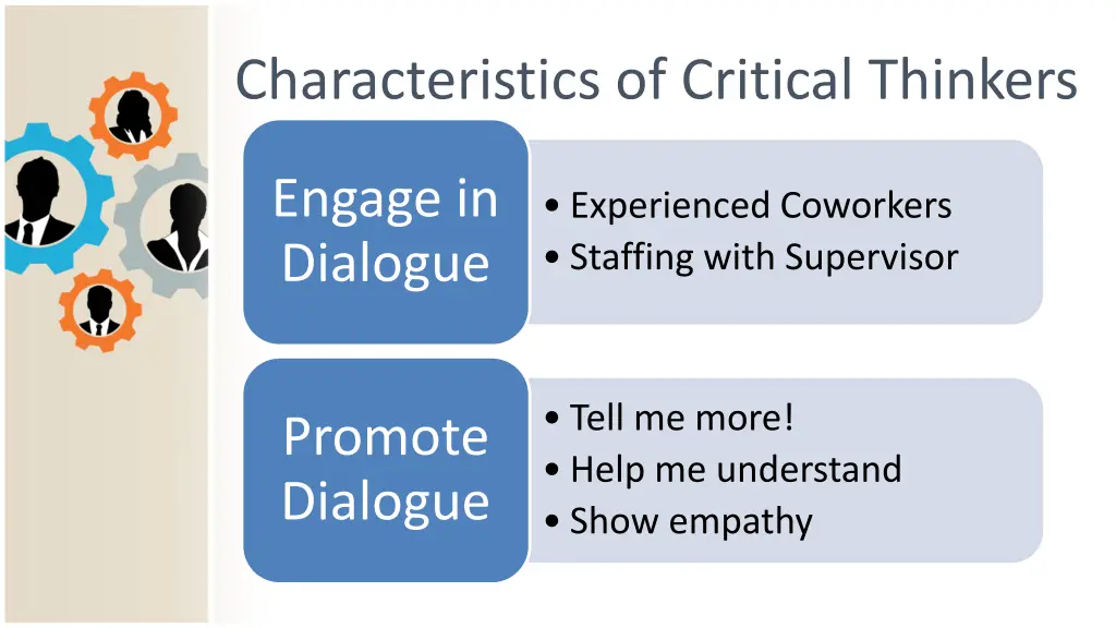 characteristics of critical thinkers 1