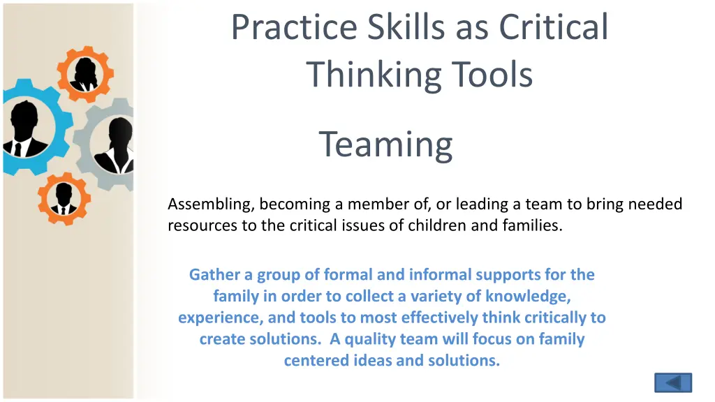 practice skills as critical thinking tools 5