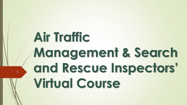 air traffic management search and rescue