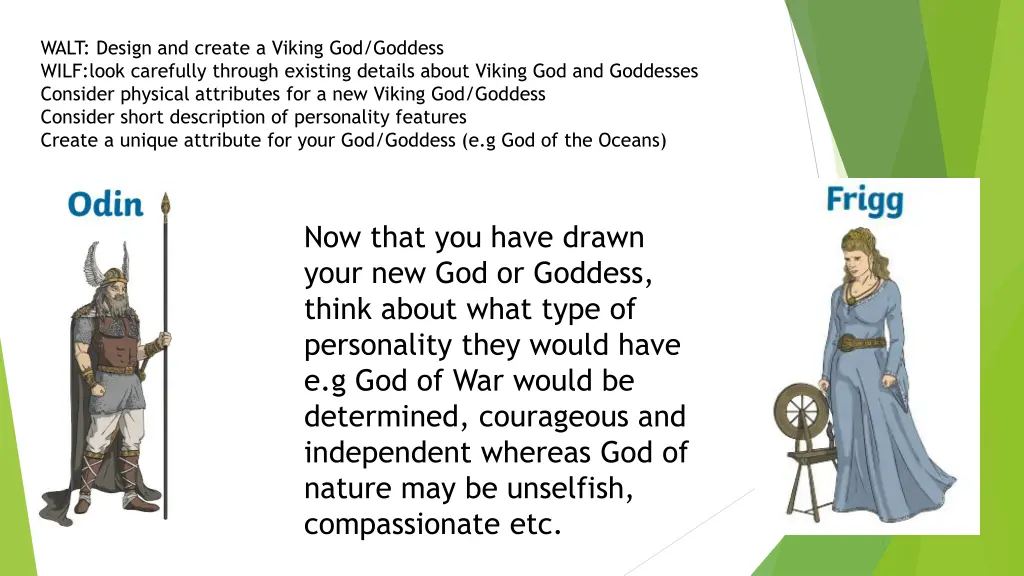 walt design and create a viking god goddess wilf 3