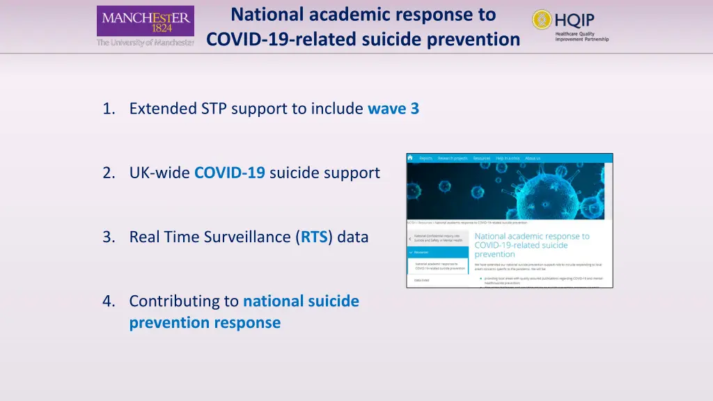 national academic response to covid 19 related