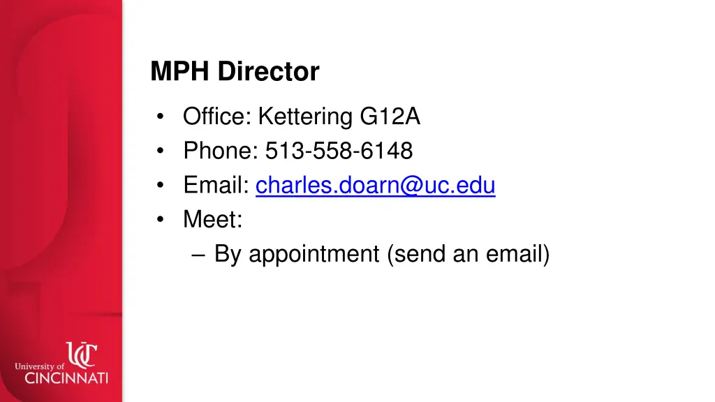 mph director