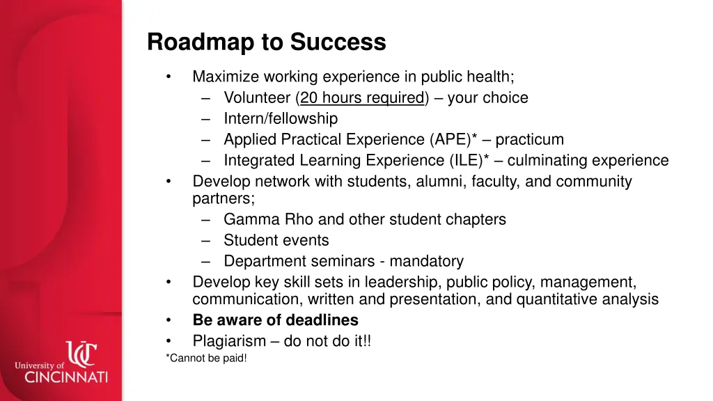 roadmap to success 1