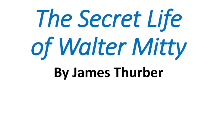 the secret life the secret life of walter