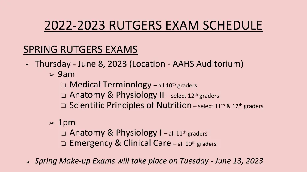 2022 2023 rutgers exam schedule 1