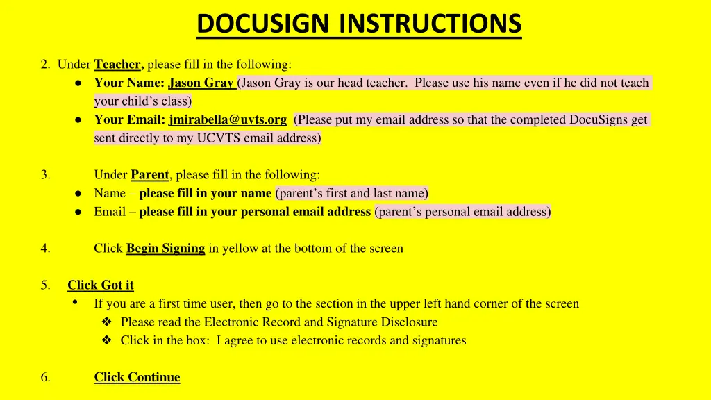 docusign instructions 1