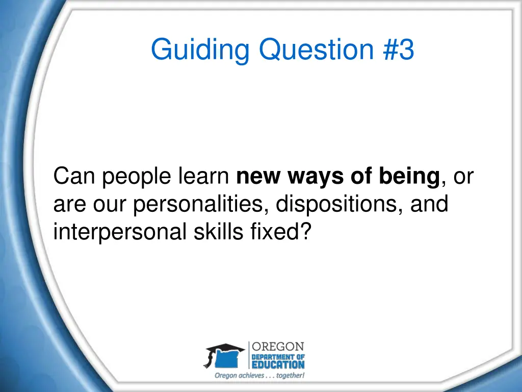 guiding question 3