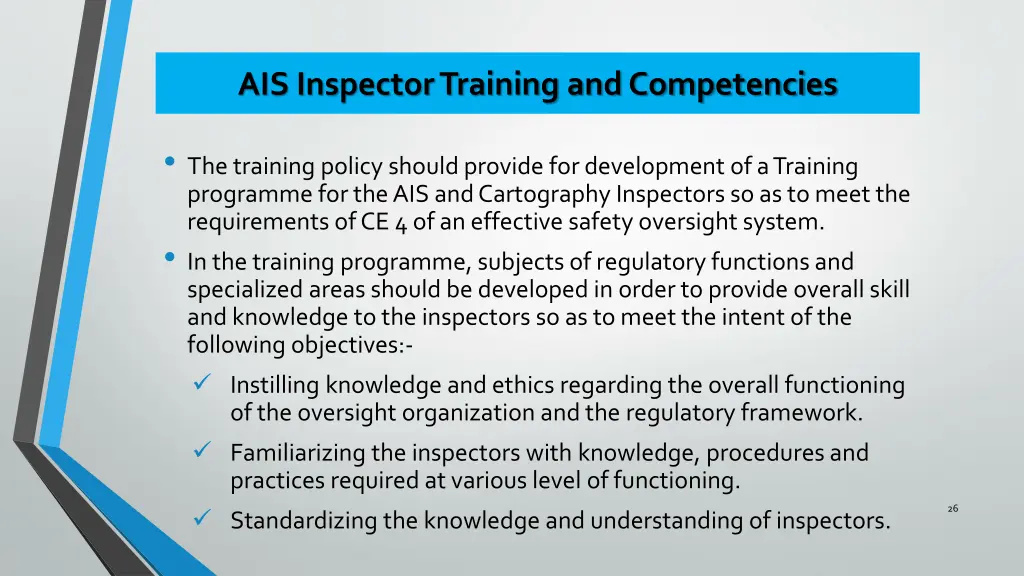 ais inspector training and competencies 2