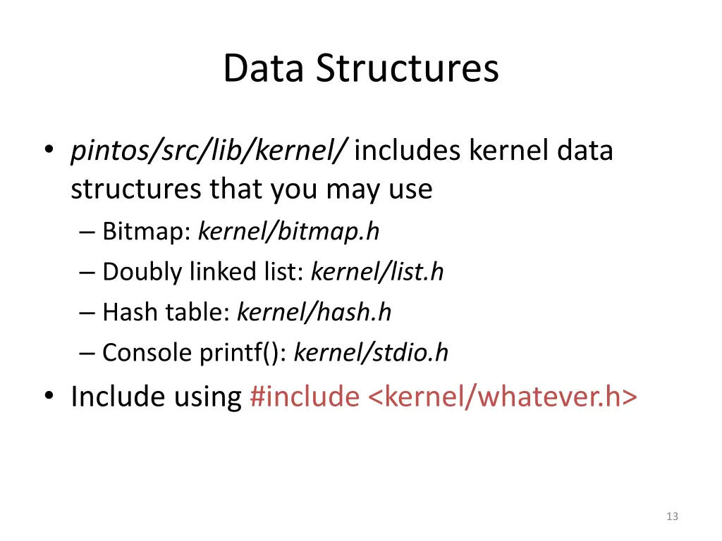 data structures