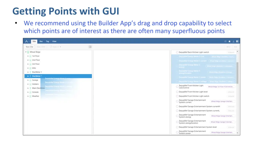 getting points with gui we recommend using