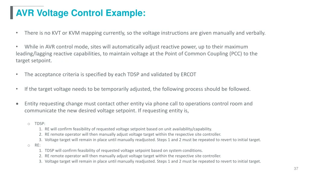 avr voltage control example