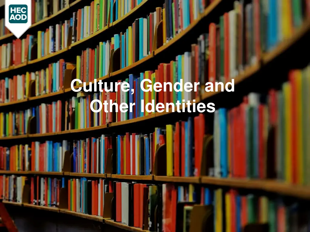 culture gender and other identities