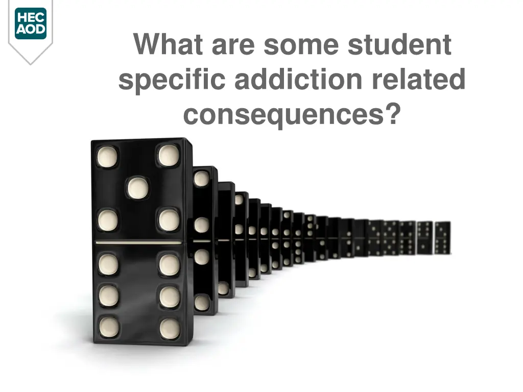 what are some student specific addiction related