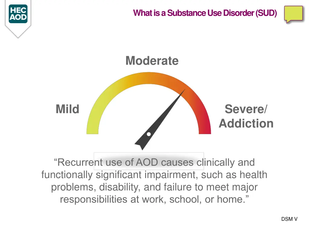 what is a substance use disorder sud