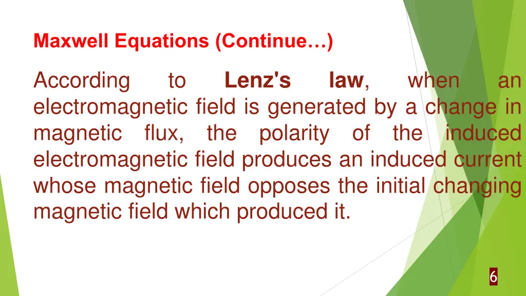 maxwell equations continue 3