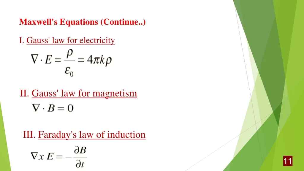 maxwell s equations continue 1