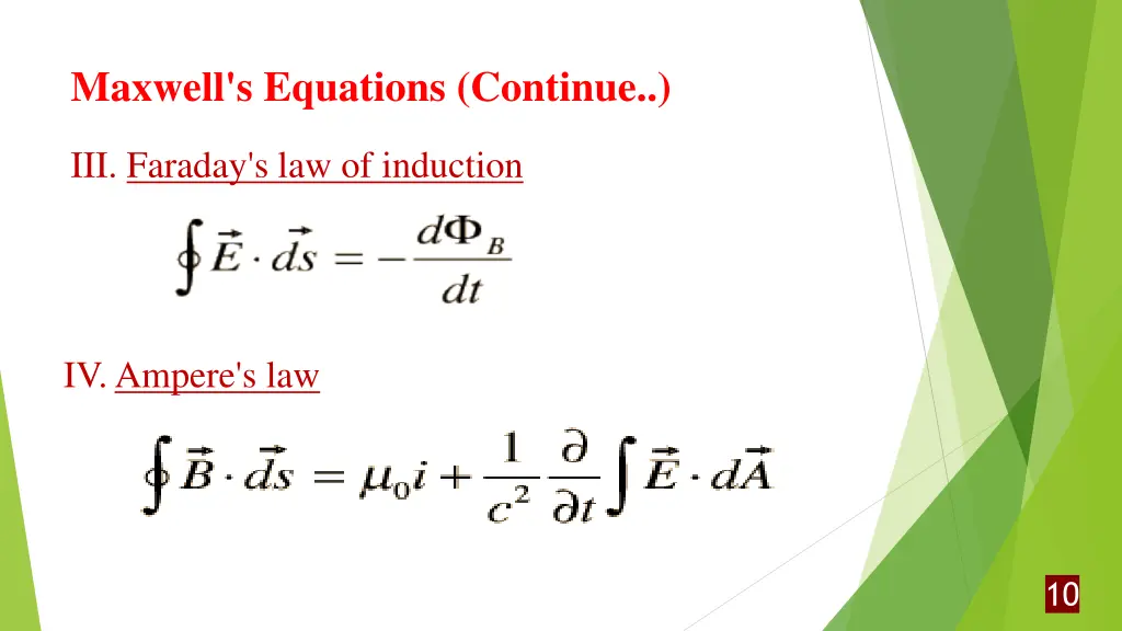 maxwell s equations continue