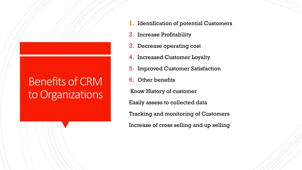 1 identification of potential customers