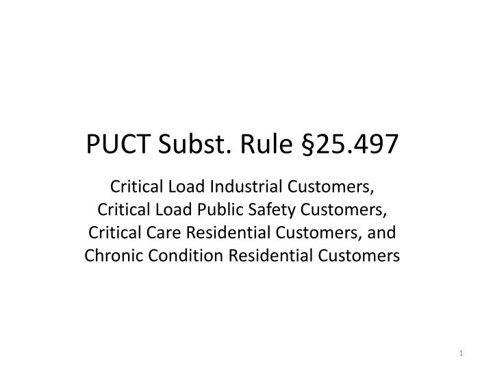 puct subst rule 25 497